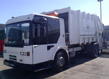 GWS waste collection lorry